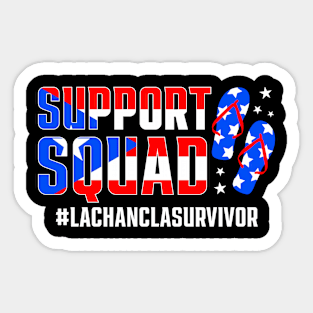 Support Squad La Chancla Survivor Puerto Rican Sticker